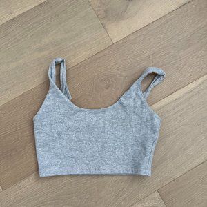 Brandy Melville Light Gray Bralette